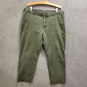 Brooks‎ Brothers Pants Mens 40x30  Green Straight Chino Casual Office Classic